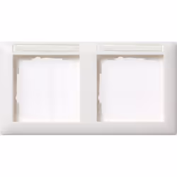 GIRA Standard 55, Bianco, Termoplastica, Senza viti, 80,7 mm, 151,8 mm, 1,14 cm