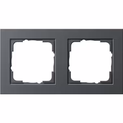 GIRA 0212 23, Antracite, Senza viti, GIRA, 80,8 mm, 151,9 mm, 9,3 mm