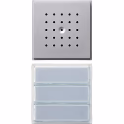 GIRA 126165, Cablato, 2 modulo/moduli, IP44, Alluminio, Parete
