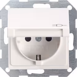 GIRA 045427, CEE 7/3, Bianco, IP44, 250 V, 16 A