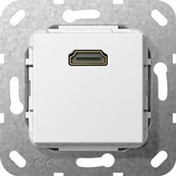GIRA 4846861 presa energia HDMI Bianco