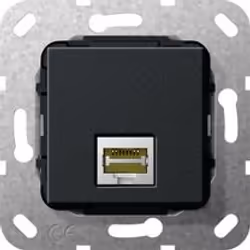 GIRA 4847620, RJ-45, Nero