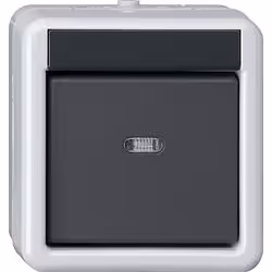 GIRA 515230, Nero, Grigio