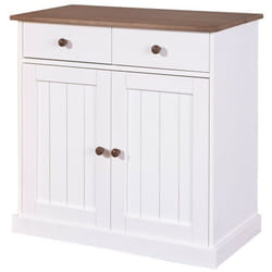 Mobile soggiorno buffet westerland 2ante+2cassetti 90x45x86h pino massello Inter Link