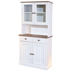 Mobile soggiorno credenza westerland 4ante+2c. 90x45x181h pino massello Inter Link