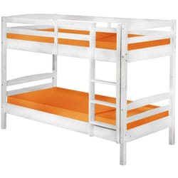 Letto a castello rick possibilita' 2 letti singoli 200x102x148h pino massello Inter Link