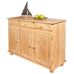Mobile buffet abaco 3ante+3cassetti. dim. 130x43x87h in pino massello Inter Link