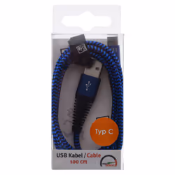 2GO 795950 cavo USB USB 3.2 Gen 1 (3.1 Gen 1) 1 m USB B USB C Blu