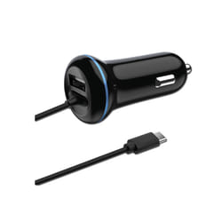 2GO 797170 Caricabatterie per dispositivi mobili Universale Nero Accendisigari Auto