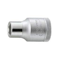 Bussola 1/2 '', 6 Lati, Costa s / Piatto: 14 Mm Lungo. 38,0 Millimetri