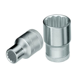 Gedore - Inserto chiave a bussola d 19 1/2 pollici 12 punti sw 33mm L.44.5mm