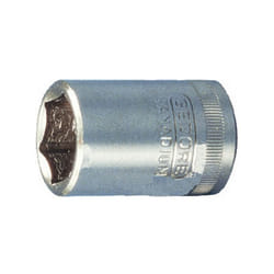 Gedore - Pollici Socket 1/4 '' Degli Stati Uniti Riviera s / Appartamento: 11/32 Pollice Di Lunghezza. 25 Millimetri