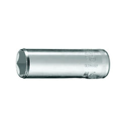 Socket 1/4 '', Metrica, Costa s / Appartamento: 6 Mm Lungo. 50 Millimetri