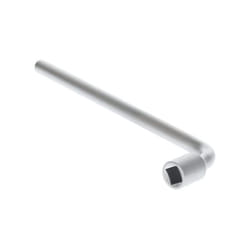 Gedore - Chiave a pipa Piegata, Chiave a Bussola Rotonda, 13 mm, Attacco Quadro, Lunga 230 mm, Chiave a Bussola Profonda, per Dadi e Viti, 25 v 13,
