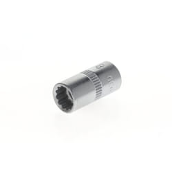 Inserto per Chiave a Bussola, Attacco 1/4 pollici, 6.3 mm, Bocca Dodecagonale, Chiave a Bussola 8 mm, Utensile, d 20 8, Acciaio Cromato - Gedore