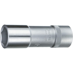 19 l 11 Inserto per chiave a bussola 1/2', lungo, 6 facce 11 mm