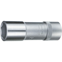 19 l 14 Inserto per chiave a bussola 1/2', lungo, 6 facce 14 mm