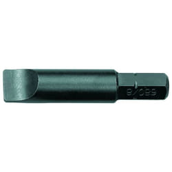 Gedore - 680 10 S-005 Bit per cacciavite 1/4', confezione vantaggio 10 pezzi, fessura 0 mm