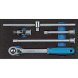Gedore - Assortimento Di Strumenti Per La Pulizia Ct1 / 3 Attrezzi Da Costruzione 1/2 'Fein