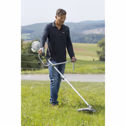 IKRAmogatec 73043250 decespugliatore e tagliabordi 43 cm 800 W Benzina Nero, Grigio, Rosso - Vista aggiuntiva 7