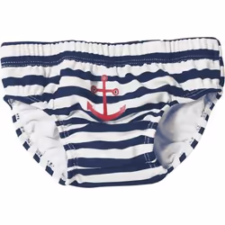 PLAYSHOES 460110_74/80, Parte inferiore del costume da bagno, Bambino (0 - 2 anni), Blu, Bianco, Fantasia, Maschio