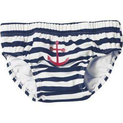 PLAYSHOES 460110_74/80 costume da bagno Blu, Bianco