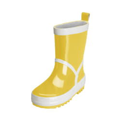PLAYSHOES 184310-12/24/25 stivale Unisex Bianco, Giallo
