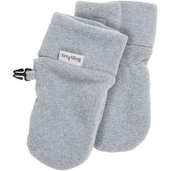 PLAYSHOES Fleece-Baby-Fäustlinge Guanti a manopola Unisex Grigio