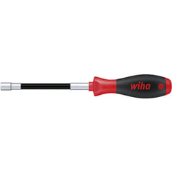 Wiha - Giravite SoftFinish® Chiave a tubo esagonale con gambo flessibile 6.0 mm x 150 mm (01437)