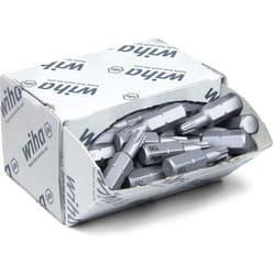 Wiha - Set di inserti Standard 25 mm torx® (T20), 50 pz., 1/4' C6,3, in confezione grande (08067)