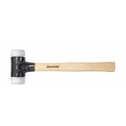 Wiha 26674 martello Mazzuola Nero, Bianco, Legno