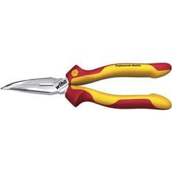 Toolland - Wiha Pinza a becchi mezzitondi Professional electric Con tagliente, forma curva, circa 40° 200 mm, 8' (26729)