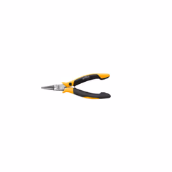 Wiha Z 37 0 04, Pinze a becchi tondi, Nero, Giallo, 120 mm, 68 g
