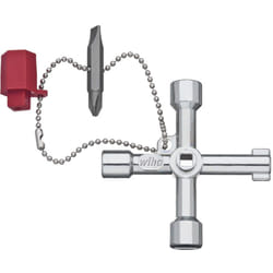 Toolland - Wiha Chiave per quadri elettrici, forma a croce 7.0 mm- 9- 5 - 8- 3 - 5 (36114)