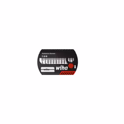 Wiha FlipSelector Standard, 12 pz, Phillips, Viti a croce, Fessura, Poliammide, 5.5 PH1 PH2 PZ1 PZ2 PZ3 PH3, 25 mm, 25,4 / 4 ...