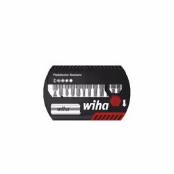 Wiha 39078, 14 pz, Esadecimale (metrico), Phillips, Viti a croce, Torcia, PH 2, PZ 1, PZ 2, PZ 3, T15, T20, T25, T30, 3,4,5 m ...