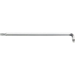 Wiha - Chiave a brugola torx® testa sferica con gambo corto, argento titanio T6 (40967)
