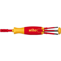 Wiha - Giravite con magazzino porta inserti isolati LiftUp electric torx® con 6 slimBit (41157)