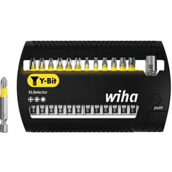 Wiha - Set di inserti XLSelector inserto y 50 mm Phillips, Pozidriv, torx® 13 pz. 1/4' E6,3 (41834)