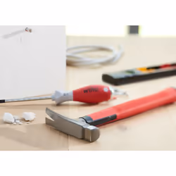 Wiha 42071 martello Rosso, Acciaio inox - Vista aggiuntiva 7