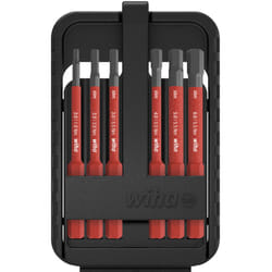 Wiha - Inserto set slimBit electric Esagonale 7 pz. con custodia slimBit (43156)