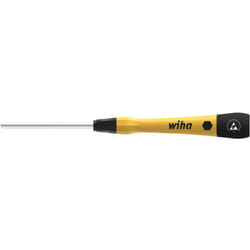 Wiha - Giravite di precisione PicoFinish® esd Chiave a tubo esagonale 5.0 mm x 60 mm (43690)