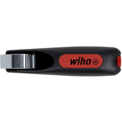 Wiha - Spellacavi con tagliente a traino autorotante per cavi a sezione circolare 130 mm (44240)