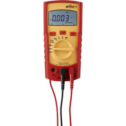 Wiha - Multimetro digitale fino a 600 v ac, cat iv incl. 2 pile aaa (45218)