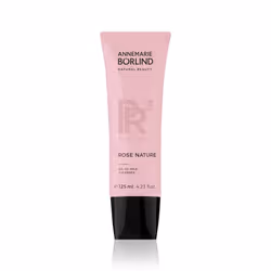 Annemarie Börlind Rose Nature Oil-to-Milk, Latte detergente, Donna, Pelle universale, Detergente, Idratante, Nutriente, Tubo, ...