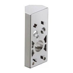 Set di montaggio ad angolo cromato