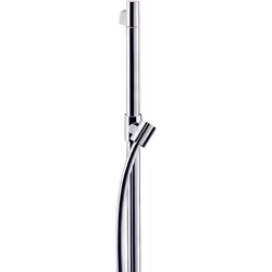 Tipo di asta doccia: tubo in ottone cromato Barra larga 25 mm scivolo doccia completamente cromato in metallo Cursori regolab ...