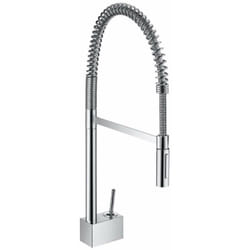 Axor Starck - Rubinetto da lavello Semi-Pro con doccetta estraibile, cromato 10820000