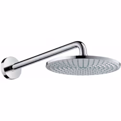 Parametri tecnici dimensione del soffione doccia: 240 mm lunghezza del braccio della doccia: 380 mm tipo di getto: RainAir qu ...