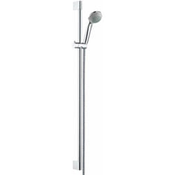Crometta 85 - Set doccia Variojet, 2 getti/Saliscendi Unica'Crometta 0,90 m, cromato 27762000 - Hansgrohe
